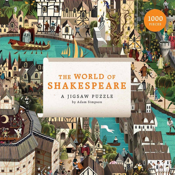 The World of Shakespeare 1000 Piece Puzzle - DGPilot