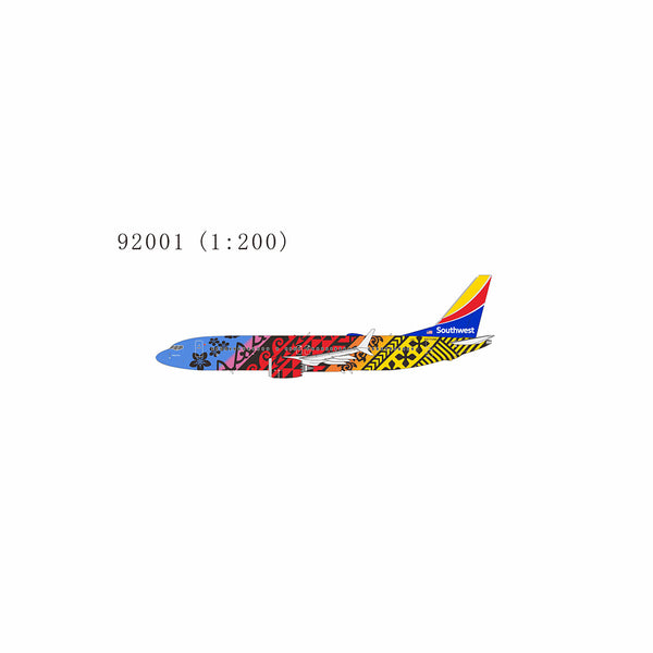 NG Models 1:200 Southwest Airlines Boeing 737 MAX 8 N8710M 