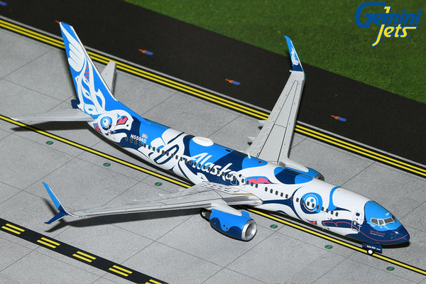 Gemini 1/200 B737-900ER アラスカ航空 Gemini Jets 1/200 (ダイキャスト製) 737 MAX 9 アラスカ航空 