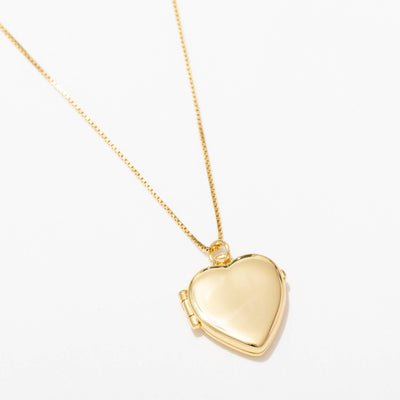 Daphne Heart Locket Necklace