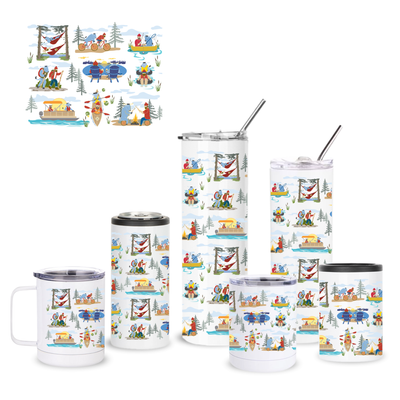 Summer Paul Bunyan + Babe Insulated Drinkware