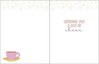 Get Well Greeting Card - Tea Pot