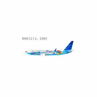 NG Models 1:200 Garuda Indonesia 737-800/w (Pikachu Jet GA #1) PK-GMU 08012 PRE-ORDER
