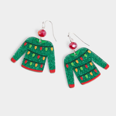 Light Sweater Dangle - Green-Christmas