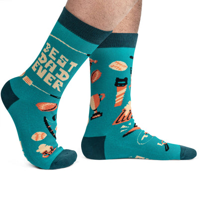 Best Dad Ever Socks for Men Father's Day Gift