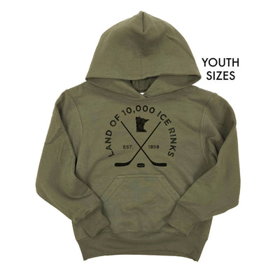 10,000 Rinks Hoodie - Youth
