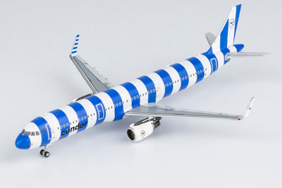 NG Models 1:400 Condor Airbus A321-200/w D-ATCF (Sea Blue stripes) 13041