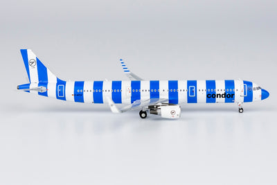 NG Models 1:400 Condor Airbus A321-200/w D-ATCF (Sea Blue stripes) 13041