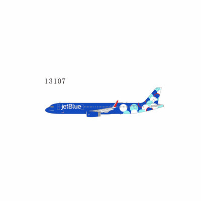 NG Models 1:400 jetBlue Airways Airbus A321-200/w N957JB "Knock, Knock, Blue's There!" (Spotlight tail, Ultimate Collection) 13107