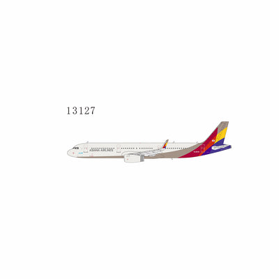 NG Models 1:400 Asiana Airlines Airbus A321-200/w HL8039 (new titles) 13127 PRE-ORDER