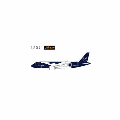 NG Models 1:400 Lufthansa Airbus A320neo D-AING 100 Years Anniversary w/ Stand (Ultimate) 15071