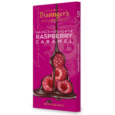 Bissinger's Raspberry Caramel Dark Chocolate Bar