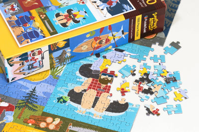 Adventures of Paul and Babe PuzzleTwist Puzzle