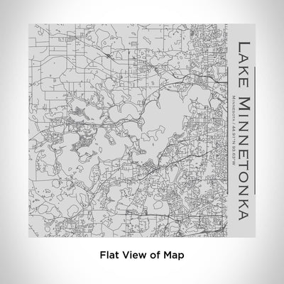 Lake Minnetonka MN Map Tumbler