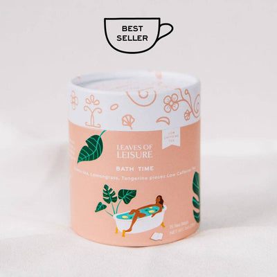 Bath Time Tea – Green Tea, Lemongrass & Tangerine (15 Bags)