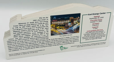 Home Fields Replica - Grand Casino Arena/Xcel Energy Center (Minnesota Wild)