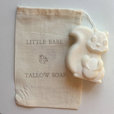 Squirrel Kid Soap | Tallow Soap | Kid Soap | Animal Soap