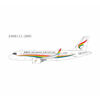 NG Models 1:200 Tibet Airlines Airbus A319neo B-32AJ (1st A319neo for TV) 24001 PRE-ORDER