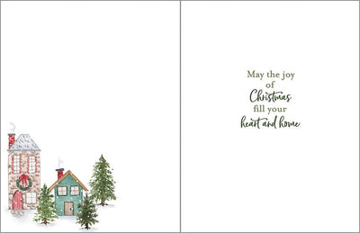 Holiday Village Christmas Cards (Box of 10)