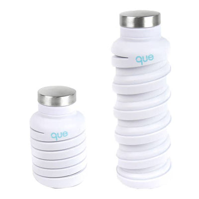 20oz Collapsible Water Bottle - Glacier White