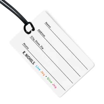 Yosemite Luggage Tag