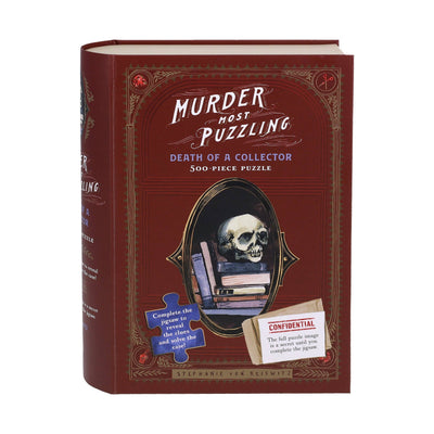 Murder Most Puzzling: Death of a Collector 500-Piece Puzzle