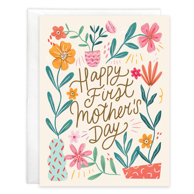Mother's Day Greeting Card - 1st Mother's Day
