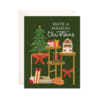 Christmas Stand Greeting Card - Christmas Card