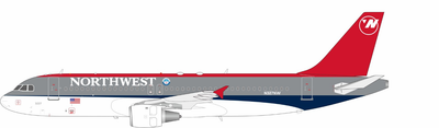 Inflight200 1:200 Northwest Airlines Airbus A320-211 N327NW 320-327