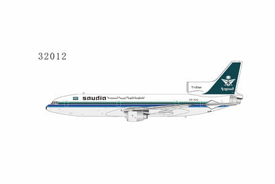 NG Models 1:400 Saudia - Saudi Arabian Airlines Lockheed L-1011-200 TriStar HZ-AHJ (grey belly) 32012