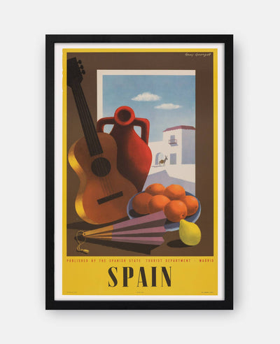 Spain – Vintage Travel Poster Print