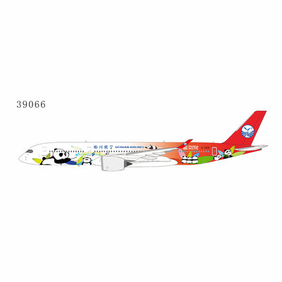 NG Models 1:400 Sichuan Airlines Airbus A350-900 B-32F8 (Panda Route) 39066