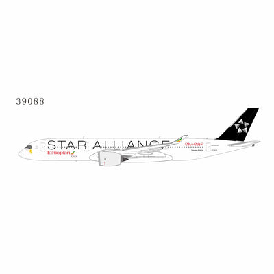 NG Models 1:400 Ethiopian Airlines Airbus A350-900 ET-AYN "Selamta" (Star Alliance) 39088 PRE-ORDER