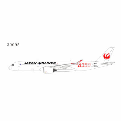 NG Models 1:400 Japan Airlines (JAL) Airbus A350-900 JA01XJ ("Airbus A350" red titles) 39095 PRE-ORDER
