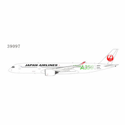 NG Models 1:400 Japan Airlines (JAL) Airbus A350-900 JA03XJ ("Airbus A350" green titles) 39097 PRE-ORDER