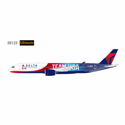 NG Models 1:400 Delta Air Lines Airbus A350-900 N531DN (TEAM USA #3, Ultimate) 39123 PRE-ORDER