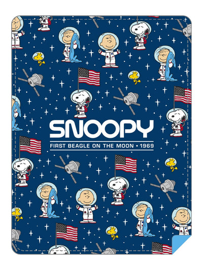 Snoopy Space Throw Blanket