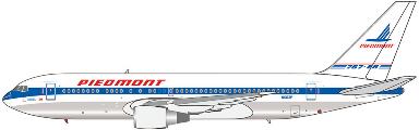V1 Models 1:400 Piedmont Airlines Boeing 767-200ER N603P 400003 PRE-ORDER