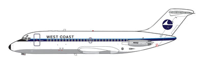 V1 Models 1:400 West Coast Airlines Douglas DC-9-14 N9102 400014 PRE-ORDER