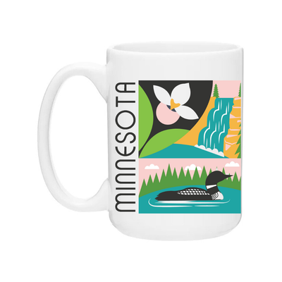 Ceramic Coffee Mugs | MN Square Scenes Wrap