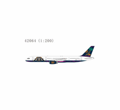 NG Models 1:200 American Trans Air - ATA Airlines Boeing 757-200 N517AT (holiday livery) 42064 PRE-ORDER