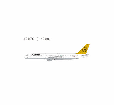 NG Models 1:200 Condor Boeing 757-200 D-ABNA (delivery livery, 1st 757-200 for Condor) 42070 PRE-ORDER