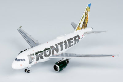 NG Models 1:400 Frontier Airlines Airbus A318-100 N807FR "Charlie the Cougar" 48008