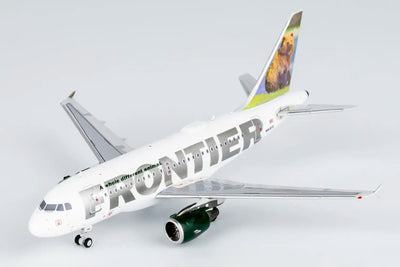 NG Models 1:400 Frontier Airlines Airbus A318-100 N801FR (Grizzly Bear) 48009