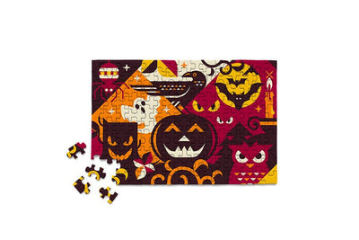 Boo Bash - Fall, halloween mini jigsaw puzzle Autumn Gift