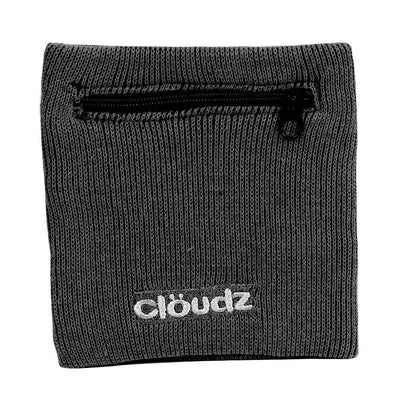 Cloudz RFID Protection Travel Wrist Wallet - Black
