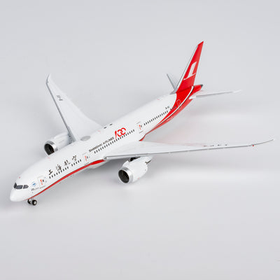 NG Models 1:400 Shanghai Airlines Boeing 787-9 Dreamliner B-1111 (Shanghai Airlines' 100th Aircraft, Ultimate) 55169 PRE-ORDER
