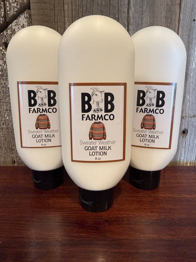 Sweater Weather Goat Milk Lotion - 8 oz