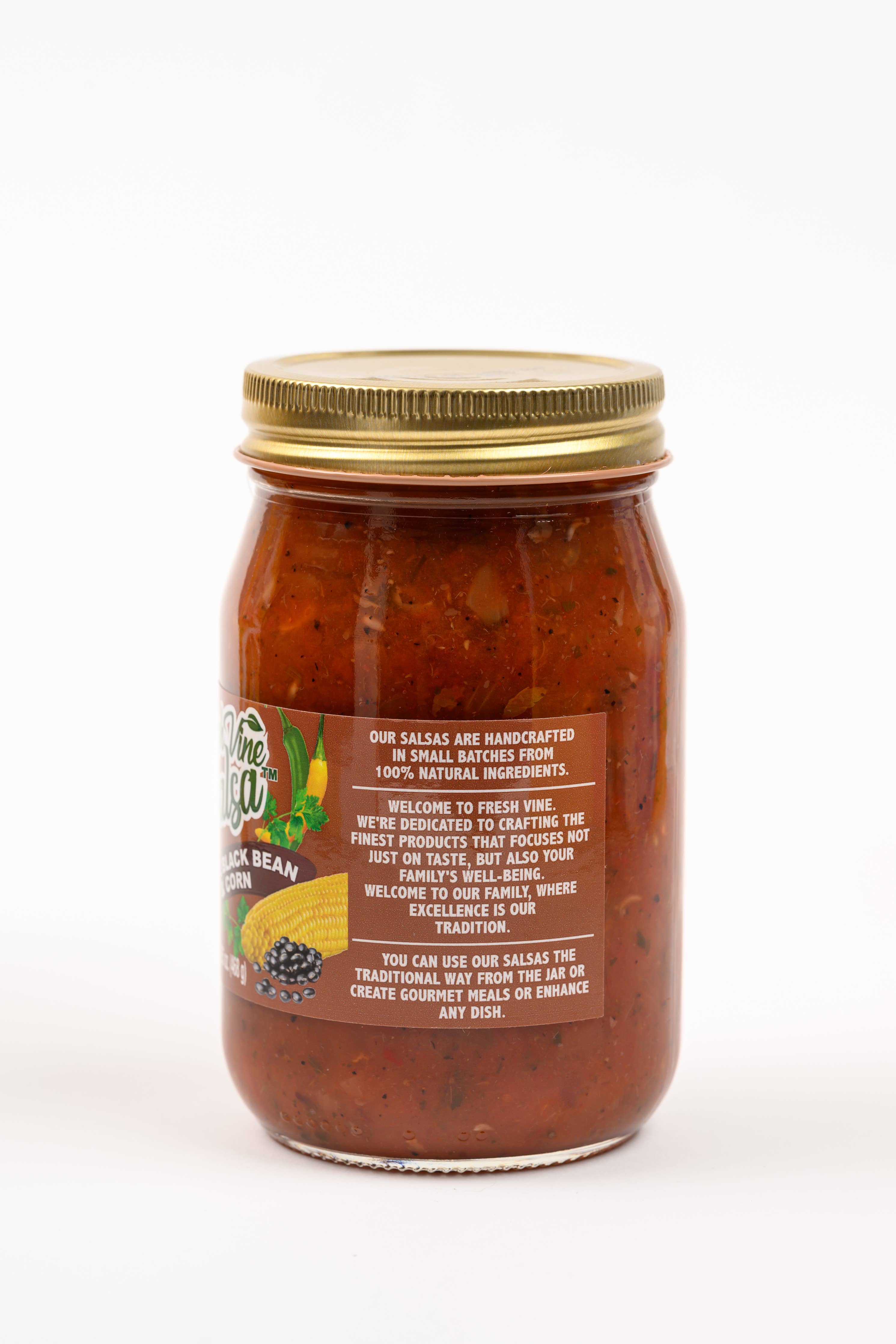 Fresh Vine Chipotle Black Bean and Corn Salsa 16.5oz. - DGPilot