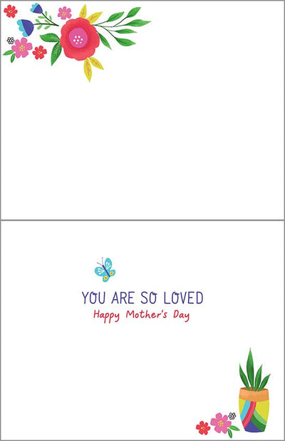 Mother's Day Greeting Card - Mom Plants/flowers